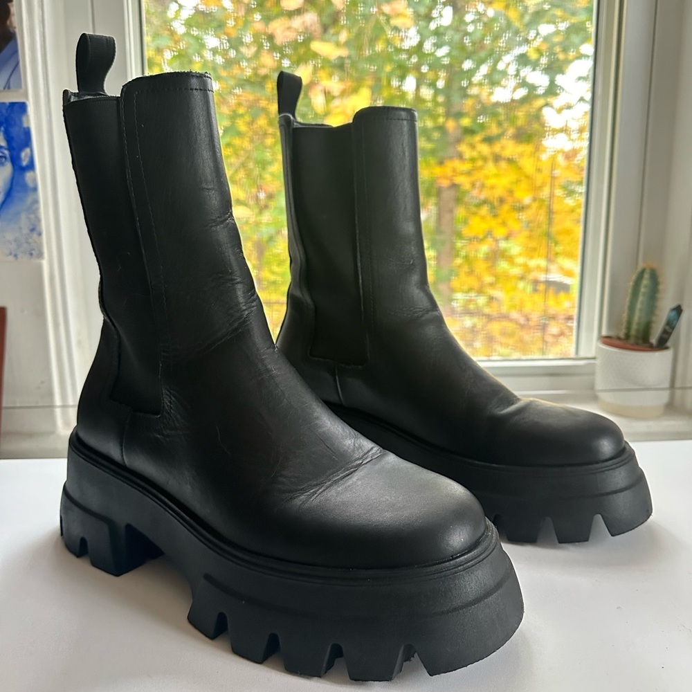 Thursday Boot Company Black Combat Boots